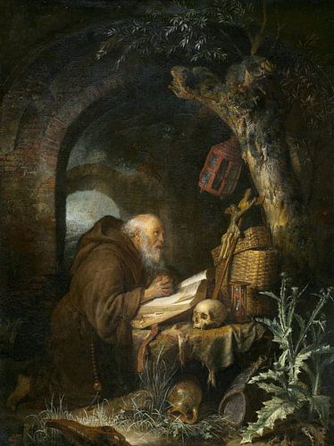 De kluizenaar, Gerrit Dou