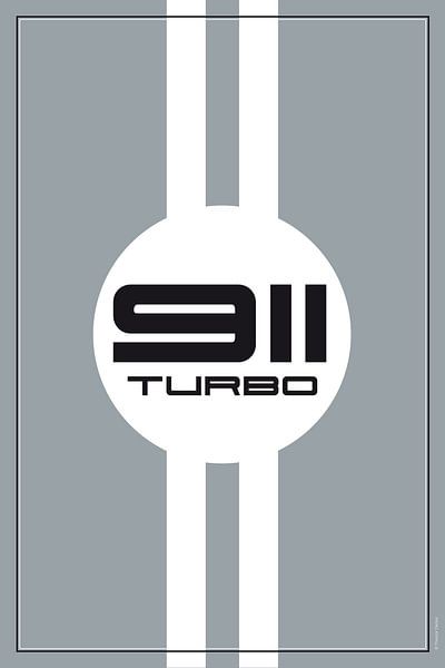 Porsche 911 Turbo, racing car design by Theodor Decker