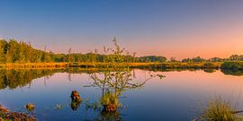 Panorama of a sunrise in Appelbergen by Henk Meijer Photography