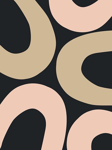 Regenboog Landschap Retro Abstract