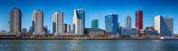 Boompjes in Rotterdam gezien vanaf Maaskade