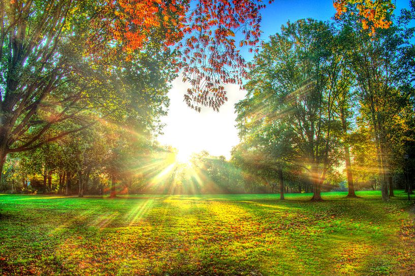 Pittoresque lever de soleil par Edgar Schermaul