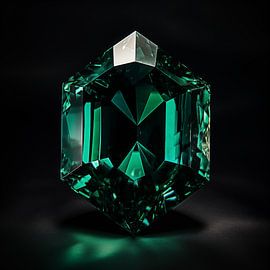 Smaragdgrün von TheXclusive Art