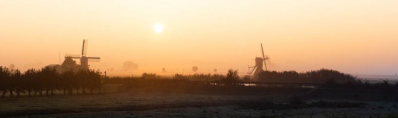 Brume de polder par Sake van Pelt