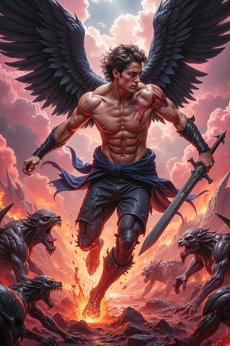 THAELKARION - De aartsengel op het slagveld van de verdoemde beesten