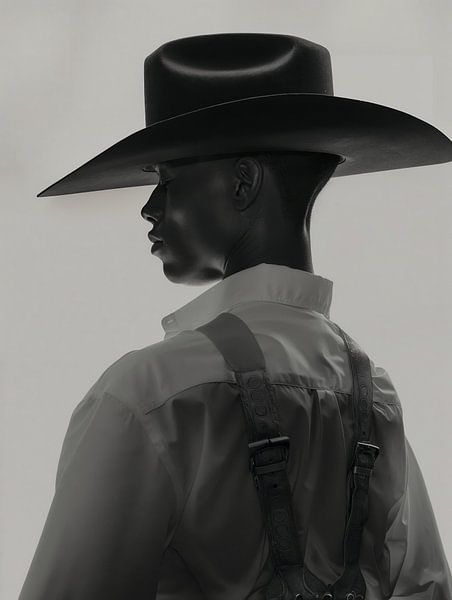 Cowboy, contemporary art by Carla Van Iersel