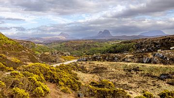 Iconic mountains of Scotland's northwest coast