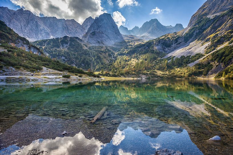 Seebensee im Gaistal, Ehrwald in Tirol von Christian Müringer