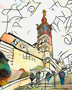Kandinsky trifft Marseille, Motiv 2