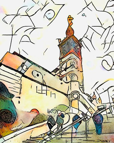 Kandinsky meets Marseille, motif 2