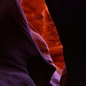Antelope canyon, Lower Canyon in Page, Arizona van Gert Hilbink
