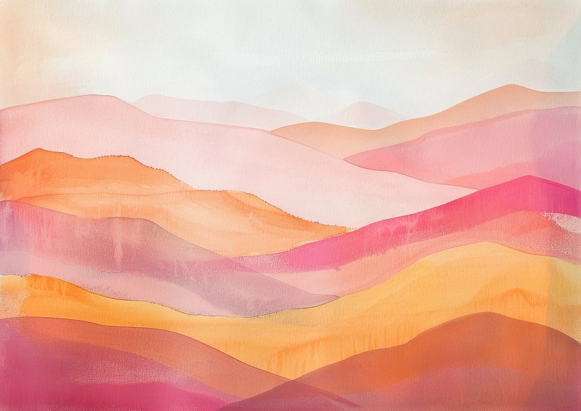 Abstract modern painting by Modern Collection