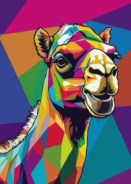 Camel Pop Art par MIROKKU