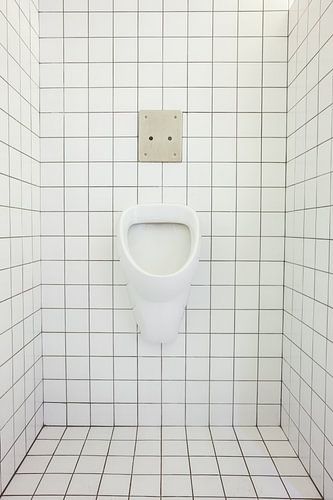 Urinals at the men's toilet