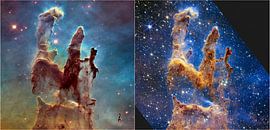 Säulen der Schöpfung (Pillars of Creation) von Space and Earth