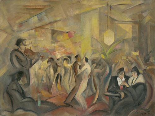 Paris Cafe (1930 by Zoltán Palugyay