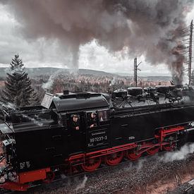 Dampflokomotive Harz Duisland Herbst von Shorty's adventure