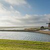 Oude Windmolen Het Noorden op Texel, Noord Holland van Martin Stevens