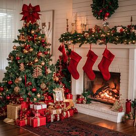 "Salon de Noël douillet et joyeux ?✨&quot ;
