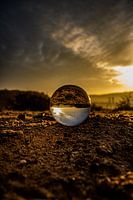 Nature photo with a lens ball