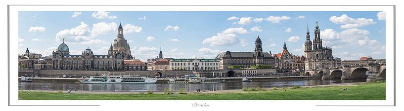 Panorama Dresden by Richard Wareham