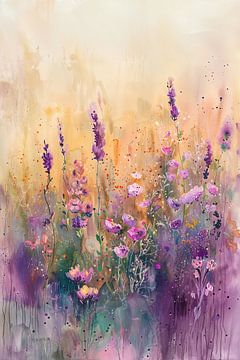 Blumen 576 | Blumenmalerei von Wunderbare Kunst