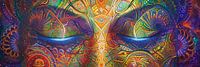 Spiritual Painting: Dance of the Closed Eyes