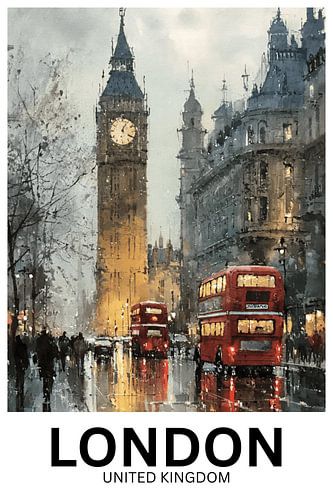 Twilight in Westminster – London in Rain and Light