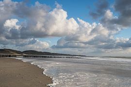 Strand Zoutelande von Bas Verschoor