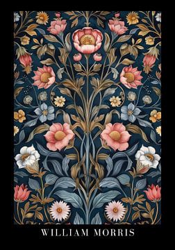 William Morris Poster by Niklas Maximilian