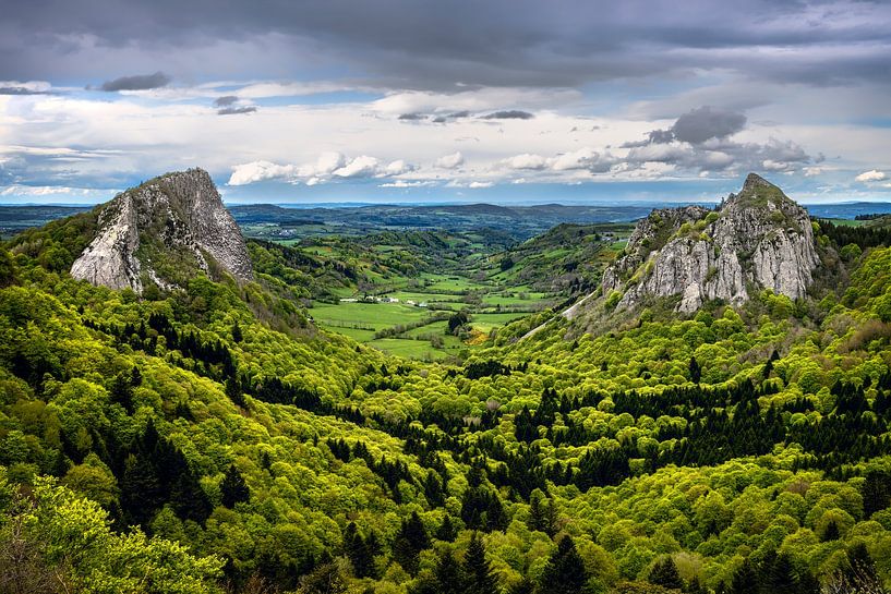 Landschap in Frankrijk van Voss fotografie