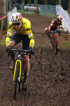 Wout van Aert en Eli van FreddyFinn