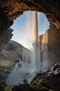 Wasserfall im Abendlicht von Ralf Lehmann Miniaturansicht