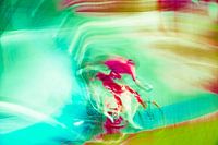 Cycliste en mouvement
