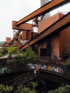 Verlaten staalfabriek in België (urbex) van Ian Schepers