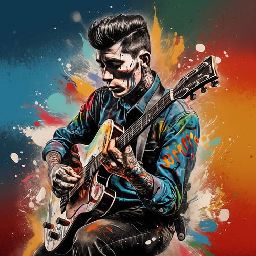 Rockabilly Symphony in Colour