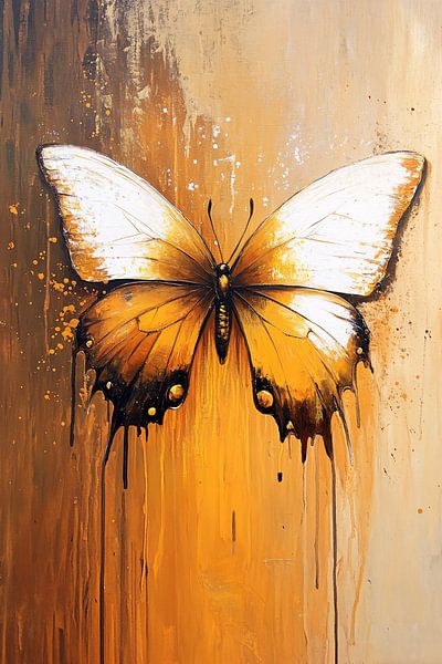 Butterfly in warm shades by Imperial Art House