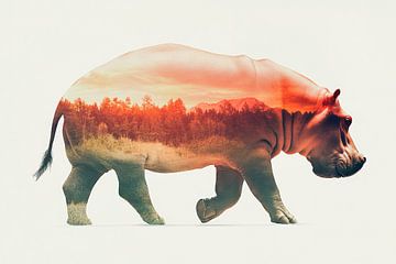 La nature dans l'animal sur Poster Art Shop