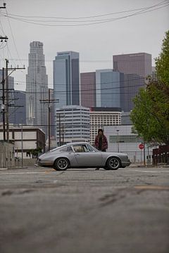 Magnus Walker 68R 911 - Downtown L.A. by Maurice van den Tillaard