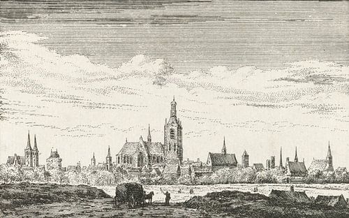 Abraham Rademaker, Gezicht op Arnhem, 1630