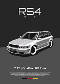 Audi RS4 B5 Avant von Kaminarirace