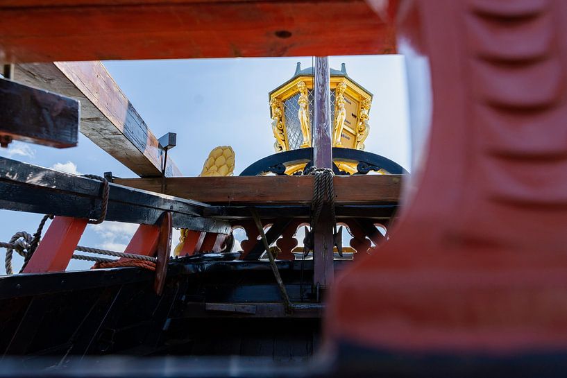 Kapitänslampe von einem alten VOC-Segelboot von Fotografiecor .nl