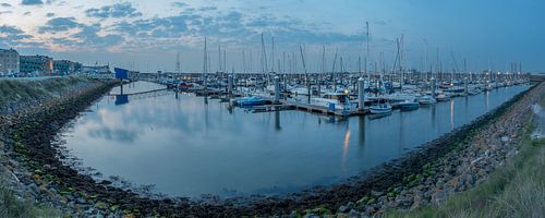 Panorama jachthaven IJmuiden