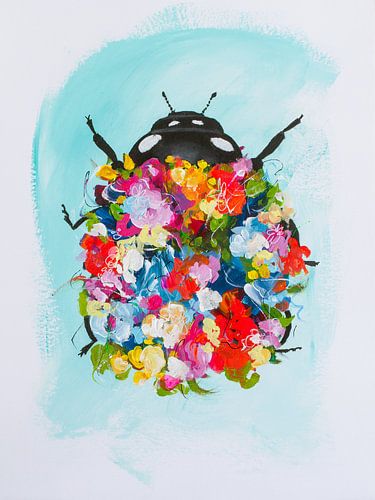 Little Lady 001 - van origineel schilderij