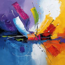 Abstracte kleurrijke vormen van ARTemberaubend