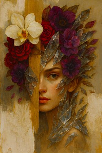 Portret Kristallen Bloei