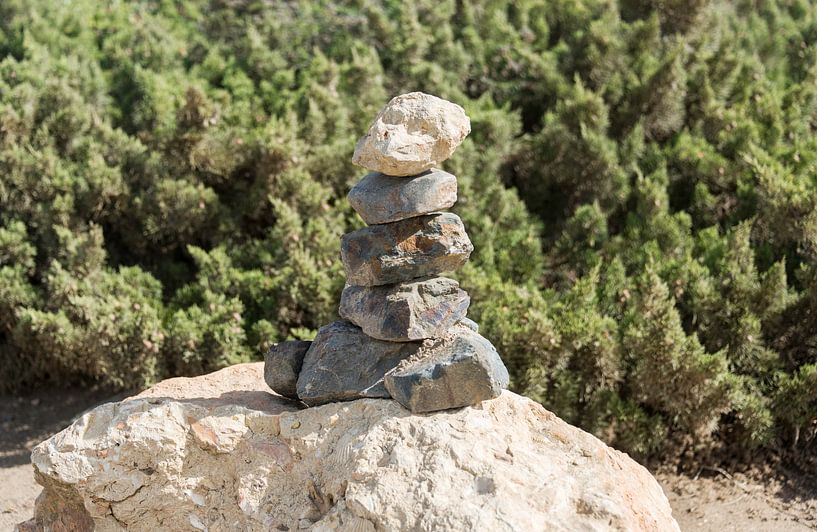 stack of stones on rock par ChrisWillemsen