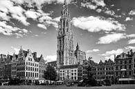 Marktplein Antwerpen van Bob Bleeker thumbnail