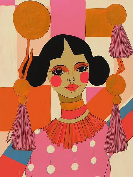 L'artiste de cirque par Franka Poulain