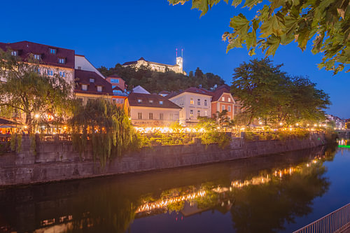The Blue Hour in Ljubljana